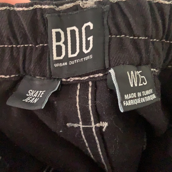 Urban Outfitters BDG black skate jean size W25 - Picture 3 of 3